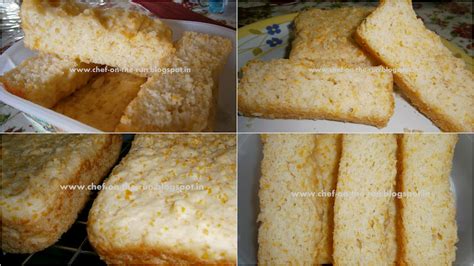 This is the basic version, with fancier versions on the way. Chef-on-the-run: Corn Grits Bread