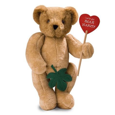 Let S Get Bear Naked Teddy Bear From Vermont Teddy Bear ValentinesDay Gift