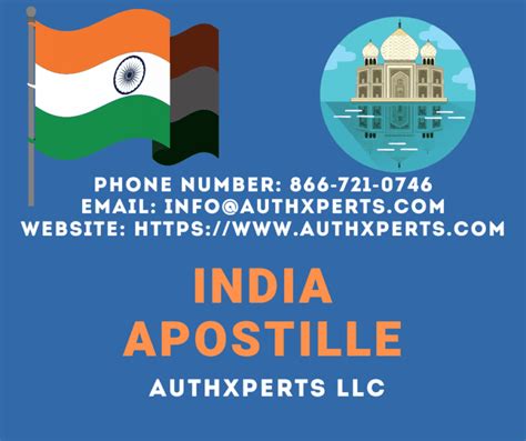 Legalization from India - Authxperts Apostille Service