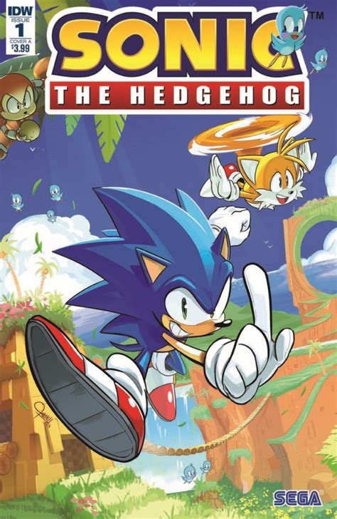 Comiclist Previews Sonic The Hedgehog 1