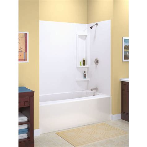 First, dry fit each one, and if your walls aren't square. Product Image 2 | Bathtub walls, Bathtub wall surround ...