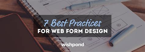7 Best Practices For Web Form Design