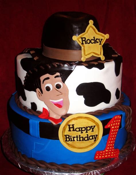 Woody Toy Story Birthday Cake