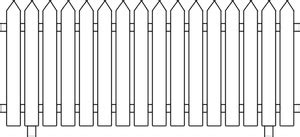 236 free clipart barbed wire fence | Public domain vectors