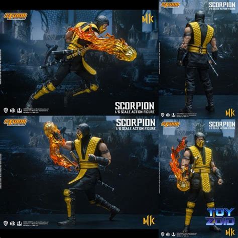 Mortal Kombat Xi Scorpion 16 Scale Storm Collectibles Hobbies And Toys
