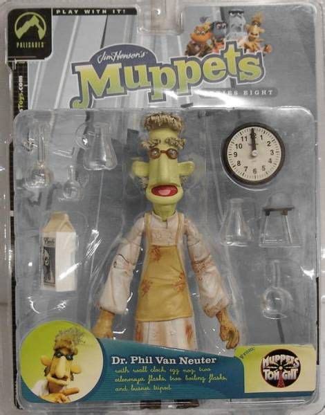 He Muppet Show Palisades Action Figure Dr Phil Van Neuter