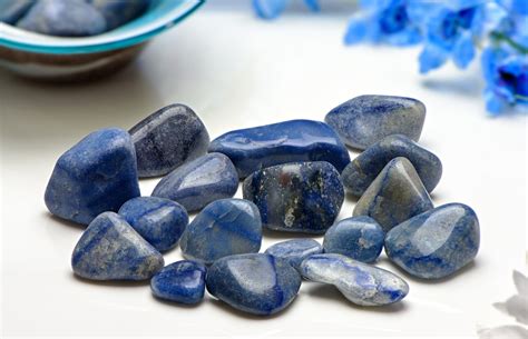 Blue Quartz Crystal Gemstone Shop