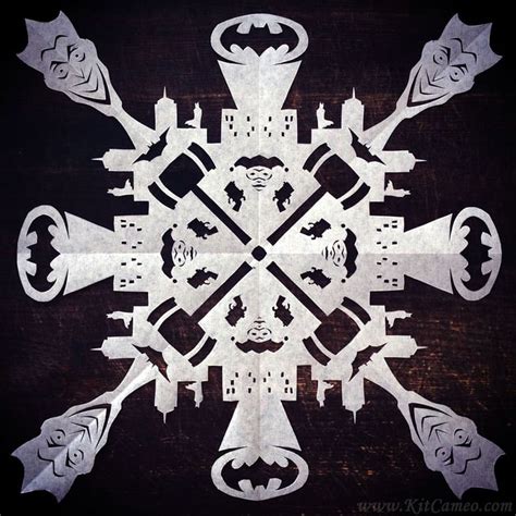Batman Geeky Snowflake Patterns Popsugar Tech Photo 10
