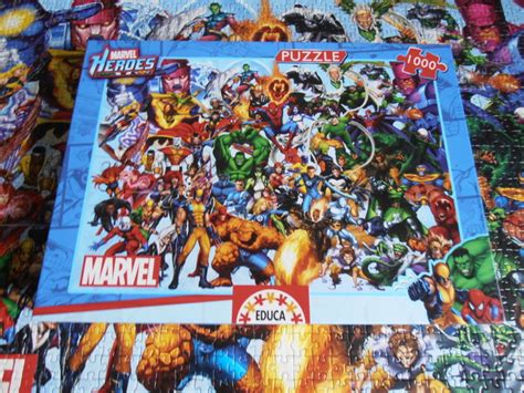 Marvel Héroes 1000 Educa Puzzleando