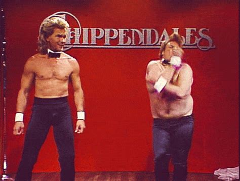 Saturday Night Live Tbt Chris Farley Auditions For The Chippendales