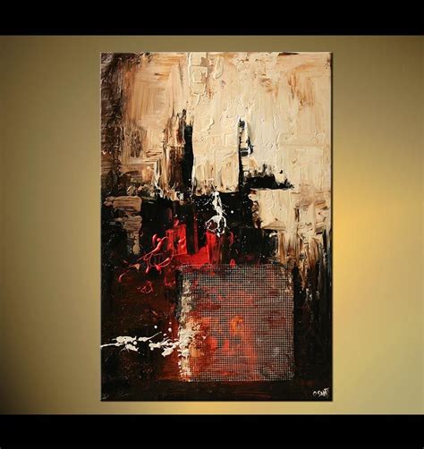 Abstract Art By Osnat Tzadok Original Abstract Art Painting Abstract
