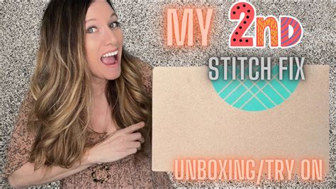 stitch fix review unboxing and try on youtube