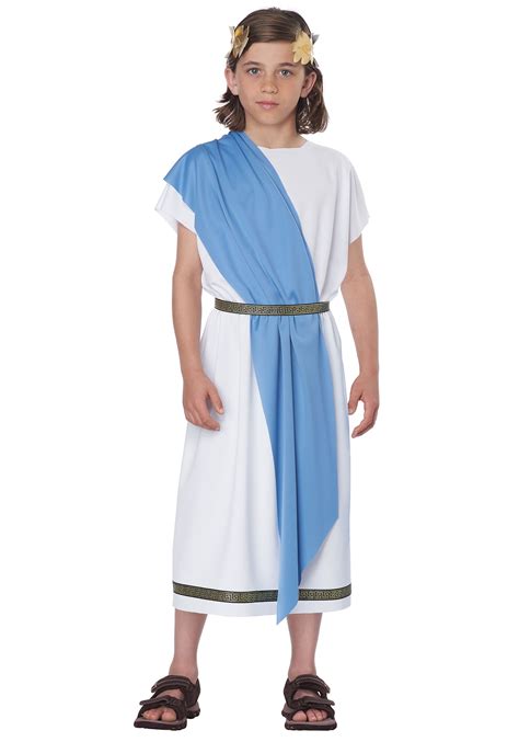 Greek Toga Costume For Kids