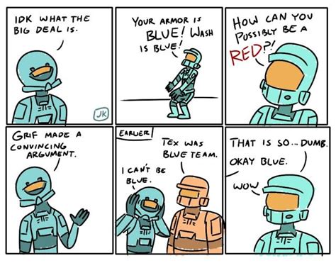 Pin By Hearttodragon On Red Vs Blue In 2020 Red Vs Blue Funny Memes