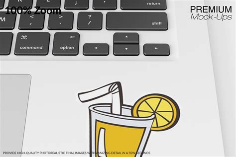 The psd resource available for personal and. Laptop Sticker Mockup Set