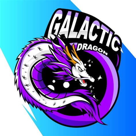 Dragon Mascotte Logo Illustration Vectorielle Vecteur Premium