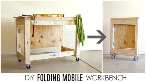 Folding Workbench Plans