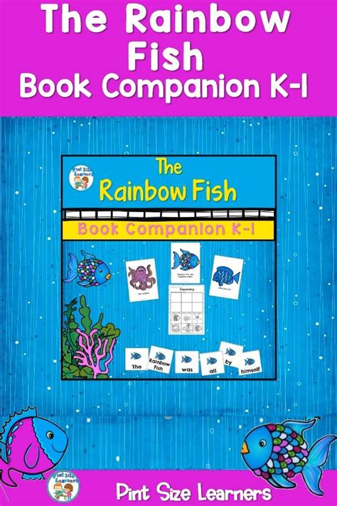 The Rainbow Fish Book Study And Activities Literacy And Math