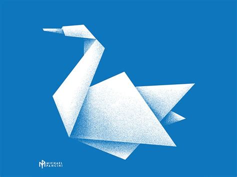 Origami mandala designed by reiko nikaido. Origami Swan | Origami swan, Origami cube, Origami