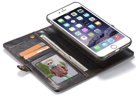 Caseme Iphone 6s Plus6 Plus Wallet Case With Wrist Strap Black In 2019