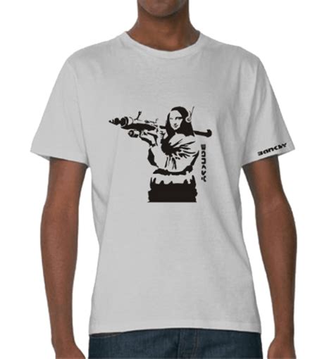 Banksy T Shirts Featuring His Artwork