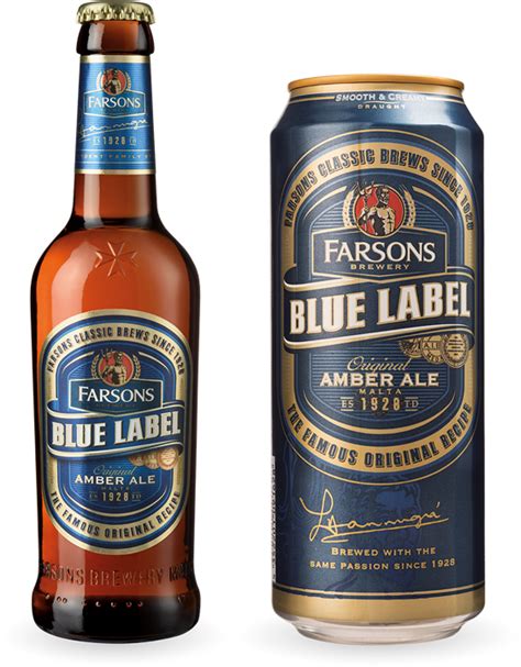 Blue Label Ale Farsons Group