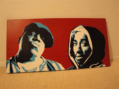 Biggie And Tupac By Domwallflower On Deviantart