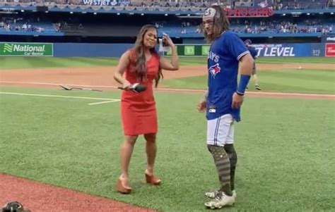 Watch MLB Reporter Gets Soaked During Postgame Interview The Spun
