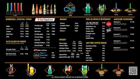 Chill Along Reservations Chill Top Cubao