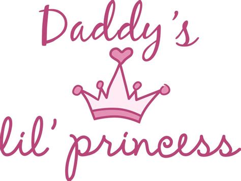 daddys lil princess svg file svg designs princess