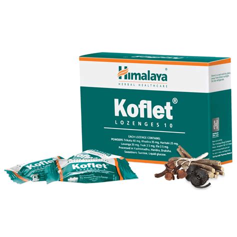 Himalaya Koflet Lozenge Combats Cough Himalaya Wellness India