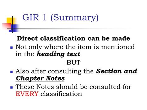 Ppt General Interpretative Rule Gir1 Powerpoint Presentation Free
