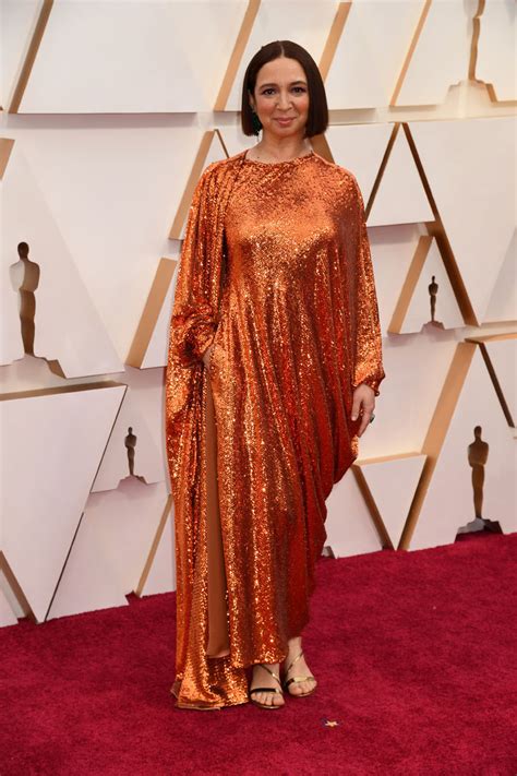 Premios Oscar 2020 Maya Rudolph Alfombra Roja De Los Oscar 2020