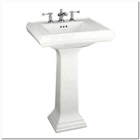 22 Inch Pedestal Sink Kohler Sink And Faucet Home Decorating Ideas