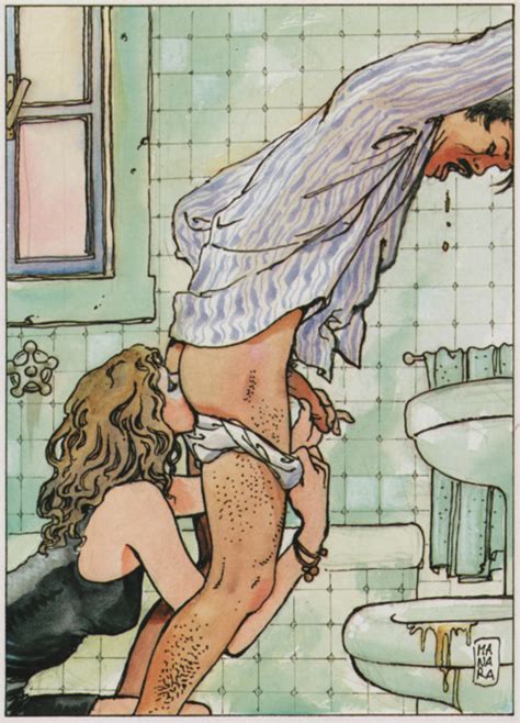 Milo Manara Erotic Comic Art CLOUDYX GIRL PICS
