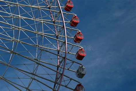 Scene Of The Ferris Wheel Of The Park Stock Image Image Of View