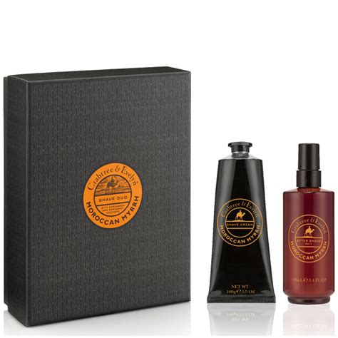 Crabtree And Evelyn Mens Moroccan Myrrh Duo Worth £3400 Buy Online