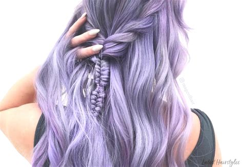 Top 13 Pastel Purple Hair Color Ideas Youll See In 2020