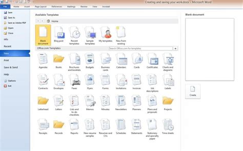 Creating Folders Files And Saving Your Work With Ms Word