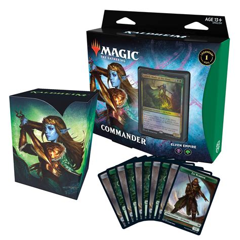 Buy Magic The Gathering Kaldheim Commander Deck Elven Empire 100