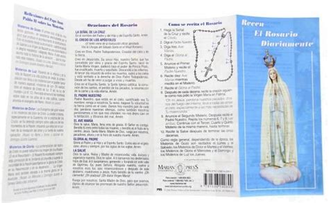 How to pray the rosary in spanish printable. Pray the Rosary Daily Pamphlet - Spanish Version