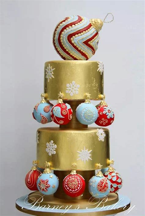 Simply perfect for white christmas, right? 20+ Most Beautiful and Wonderful Christmas Cakes - Page 8 ...