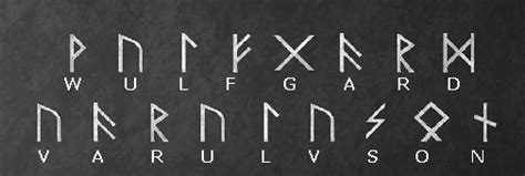 Votre Nom En Runes