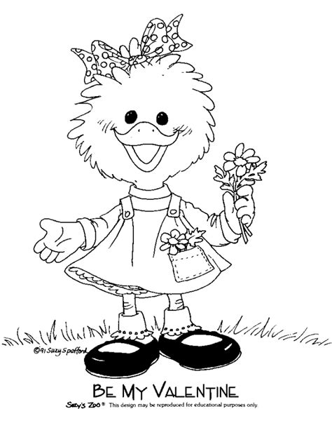 Here are the best 19 printable coloring pages of zoo for preschoolers to enjoy coloring. Coloring Page Suzy's Zoo | Zoo coloring pages, Cute ...