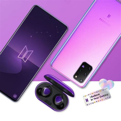 Have you heard about the musical collaboration with the food industry? BTS Edition Samsung Galaxy S20+ And Galaxy Buds+ In India ...