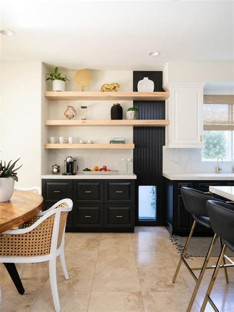 Tour An Inviting Black And White Kitchen That Boasts Luxe Design