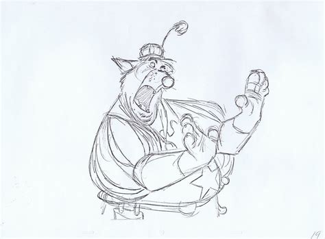 Ronnie Del Carmen On Twitter Milt Kahl Sheriff Of Nottingham Animation Drawings Robin Hood