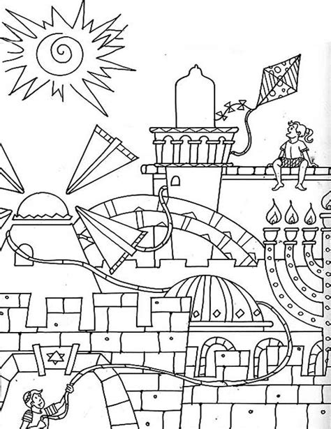 Jerusalem Coloring Pages At Getdrawings Free Download