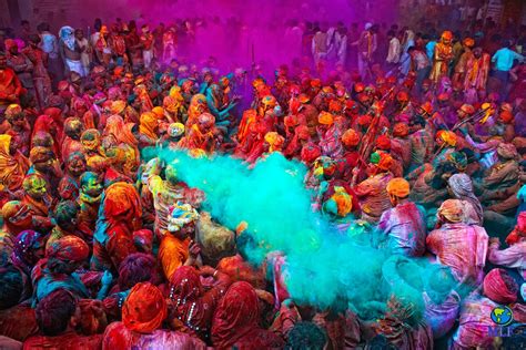 Gente Y Costumbres Holi El Festival De Color En La India