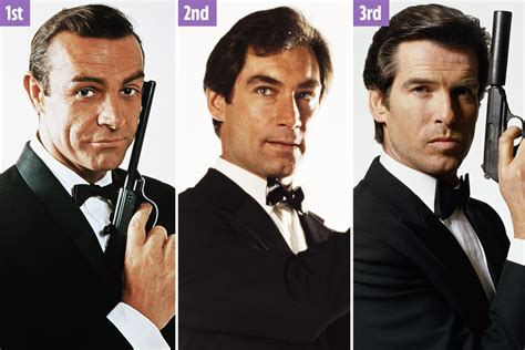Original 007 Sean Connery Voted Best Ever James Bond But Daniel Craig Flops